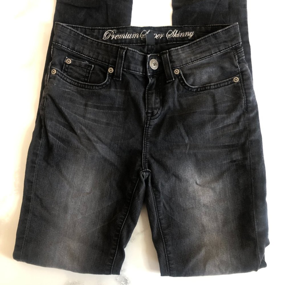 Gap Premium super skinny jean, Never been worn size 4/27 dark grey